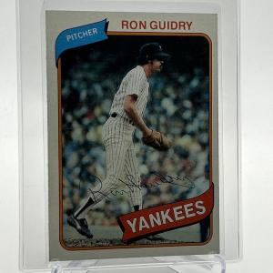 1980 Topps Ron Guidry Baseball Card #300