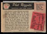 Phil Rizzuto 1955 Bowman Baseball Card #10