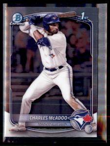2025 Bowman Chrome Charles McAdoo Blue Jays Cards