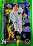 2025 Topps Chrome #99 Aaron Judge Green Lava