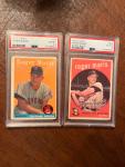 1958 Topps Roger Maris Rookie Card Lot of 2