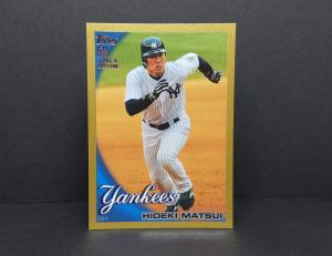 2010 Topps Hideki Matsui Gold Border Card