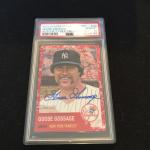 Goose Gossage 2022 Topps Chrome Auto Refractor 1/5