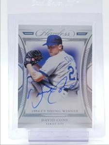 David Cone 2022 Flawless Autograph Baseball Card