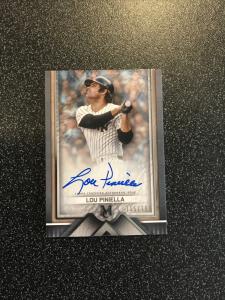2023 Topps Museum Lou Piniella Auto Card