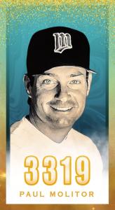 Paul Molitor 3000 Hit Club ACEO Art Card