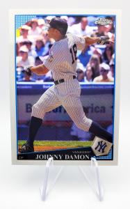 2009 Topps Chrome Johnny Damon Refractor #158