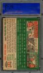 1954 Topps Earle Combs #183 PSA 5 Card