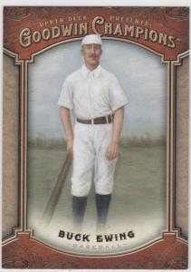 2014 Upper Deck Goodwin Champions Buck Ewing Card