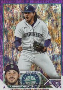 2023 Topps Update Andres Munoz Purple Foil #/799