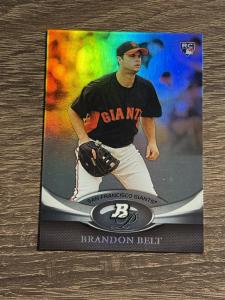 Brandon Belt 2011 Bowman Platinum #52 Rookie Card