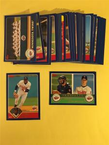 2003 Topps Minnesota Twins Team Set - 41 Cards