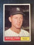 1961 Topps Whitey Ford Card #160