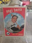 1959 Topps Yogi Berra Baseball Card #180