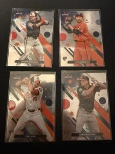2025 Topps Finest Orioles Team Set (4 Cards)
