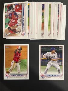 2022 Topps Texas Rangers Team Set - 32 Cards