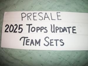 2025 Topps Update Team Sets for All 30 MLB Teams