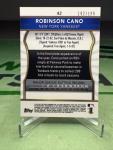 2011 Topps Finest Robinson Cano Green Refractor