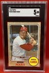 Roger Maris 1968 TOPPS #330 Card - SGC 5