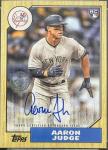 2017 Topps Aaron Judge 1987 RC Auto