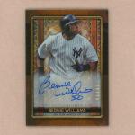 2020 Topps Tribute Bernie Williams Signed Card