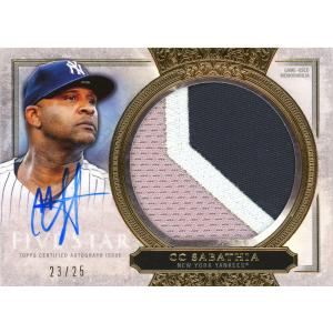 2020 Topps Five Star C.C. Sabathia Auto Card