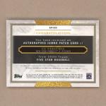 2020 Topps Five Star C.C. Sabathia Auto Card