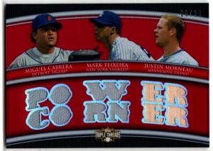 2010 Topps Triple Threads BASEBALL Relic /36