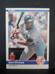 1984 Fleer Dave Winfield Yankees Card