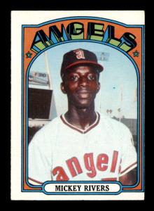 1972 Topps Mickey Rivers Rookie Card #272