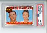 1969 Topps Lou Piniella Marv Staehle Rookie Card