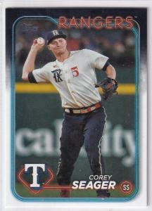 2024 Topps Texas Rangers Team Card Set