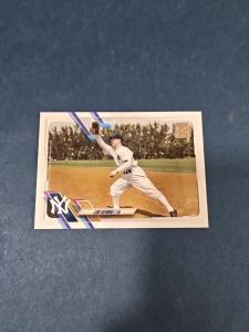 2021 Topps Lou Gehrig Yankees SP Variation Card