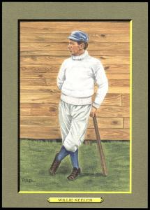 Willie Keeler 1985 Perez-Steele Dodgers Card #25/5000