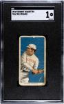 1909 T206 Tris Speaker Piedmont Baseball Card