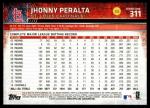 2015 Topps Jhonny Peralta St. Louis Cardinals Card