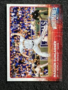 Madison Bumgarner 2015 Topps Baseball Card #188