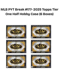 2025 Topps Tier One MLB Half Hobby Case
