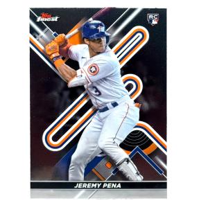Jeremy Pena 2022 Topps Finest Rookie Card #9