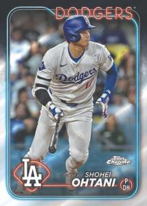 2024 Topps Chrome Singles #1-250 - Complete Set