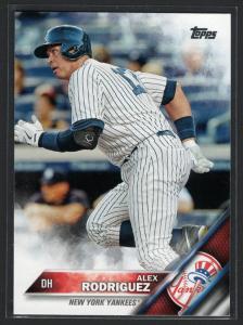 Alex Rodriguez 2016 Topps #566 Baseball Card