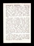 1950 Callahan Charles Comiskey HOF #21 Card
