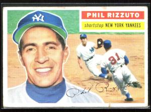 Phil Rizzuto 1956 Topps Yankees Card #113