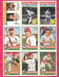 2025 Topps Heritage St. Louis Cardinals Team Set