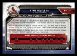 2019 Bowman Ryan Helsley Prospects Card St. Louis