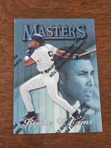 1997 Topps Finest Bernie Williams Baseball Card