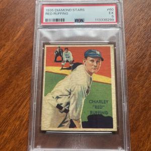 1934-36 National Chicle Red Ruffing #60 Card