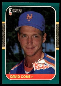 1987 Donruss David Cone Rookie Card #35