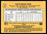 1987 Donruss David Cone Rookie Card #35