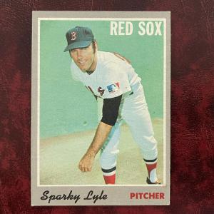 1970 Topps Sparky Lyle #116 Boston Red Sox